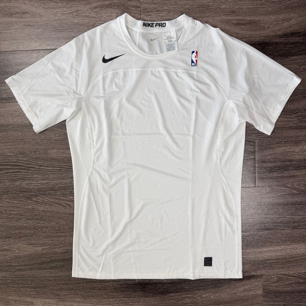 Nike NBA Player Issue Pro HyperCool Shirt White Men's XLT NEW 880810-100